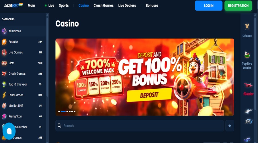 4rabet casino